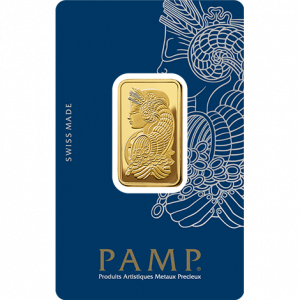 1/2 Ounce Pamp 999.9 Fine Gold Bar Minted