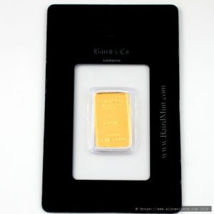 999.9 5g Baird & Co Gold Bar