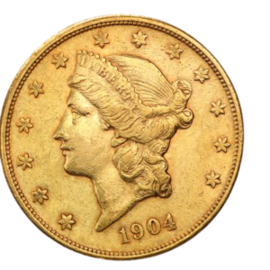 20 Dollar Double Eagle Liberty Head Gold Mix Years