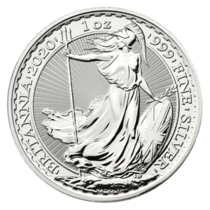 1oz Britannia Silver Coin Mixed Years