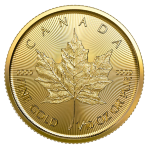 1/10 oz Gold Canadian Maple Leaf (Mixed Years)