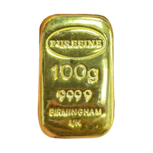 100g Purefine 999.9 Fine Gold Bar
