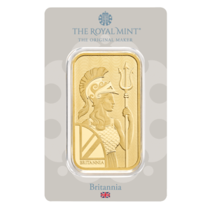 50g Britannia The Royal Minted Gold Bar
