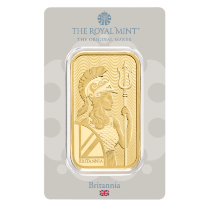 50g Britannia The Royal Minted Gold Bar